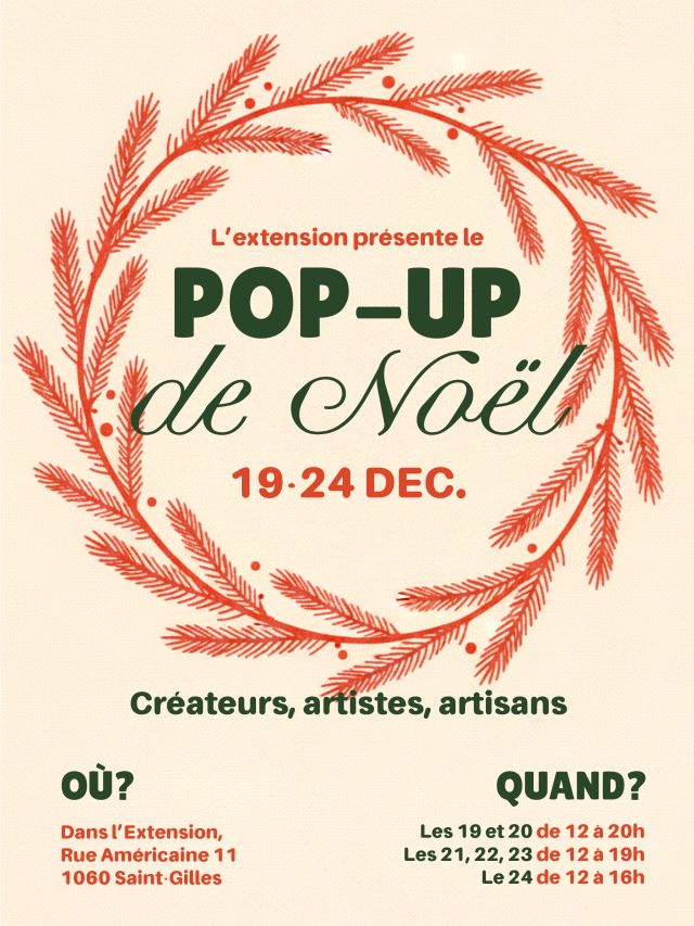 Pop-up de Noël